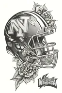Nebraska Football tattoo design idea