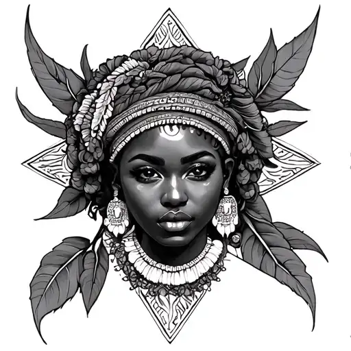 Orisha Obatala tattoo design idea