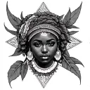 Orisha Obatala tattoo design idea