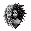 Orisha Obatala tattoo design idea