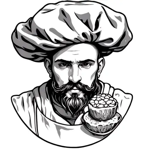 Cook tattoo design idea