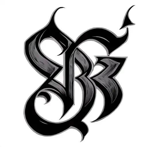 Ambigram of Szymon tattoo design idea