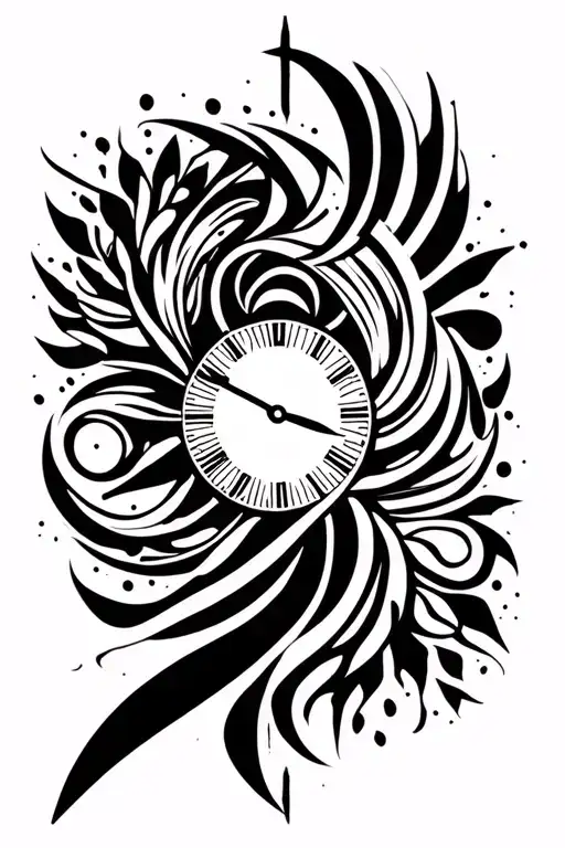 :philosophy discipline thought time recovery confidence strength tattoo design idea