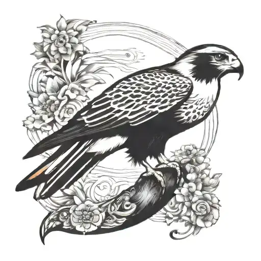 falcon Sikhism standing tall only falcon in tattoo only the falcon in the tattoo tattoo design idea