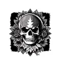 Grateful Dead tattoo design idea