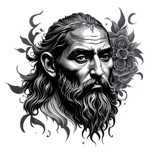 baba deep tattoo design idea