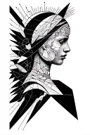 Themis tattoo design idea