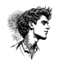 Dads Son tattoo design idea