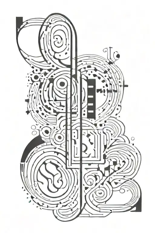 bipolar tattoo design idea