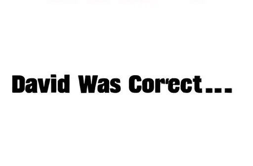 "David Was Correct.." tattoo design idea