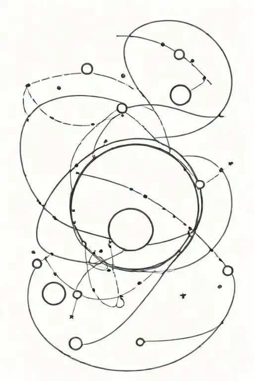 Astrophysics tattoo design idea