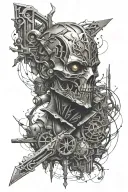 Dishonored tattoo design idea