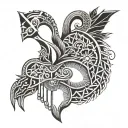 Shoulder and arm tattoo from ancient Iran Cyrus the Great tattoo design idea