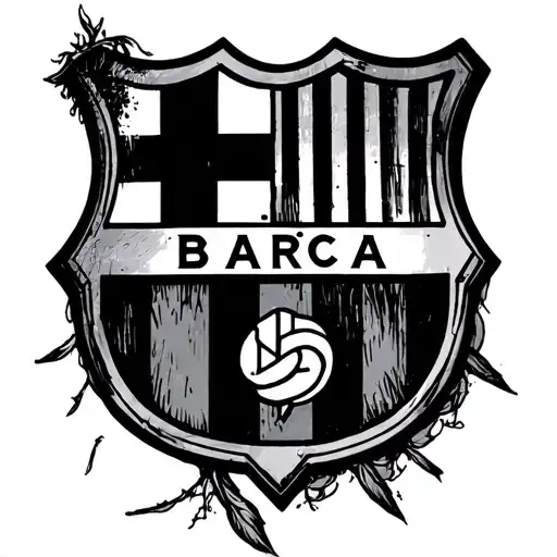 Barca tattoo design idea
