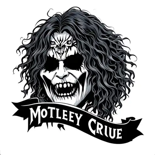 Motley Crue tattoo design idea
