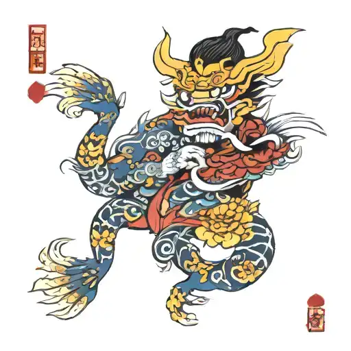 4 person trading card tattoo design idea