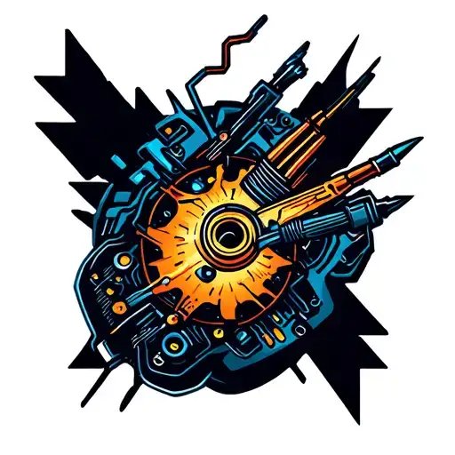 electrical engineering tattoo design idea