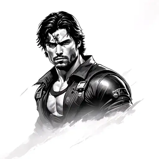 Bucky barnes tattoo design idea