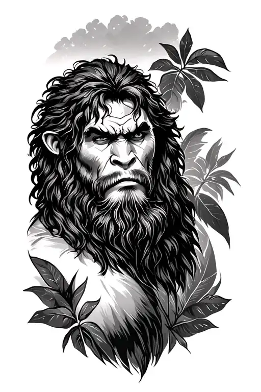 Tarzan tattoo design idea