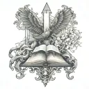 The book of Job in the bible as a tattoo  tattoo design idea