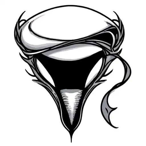 Vaginal tattoo design idea