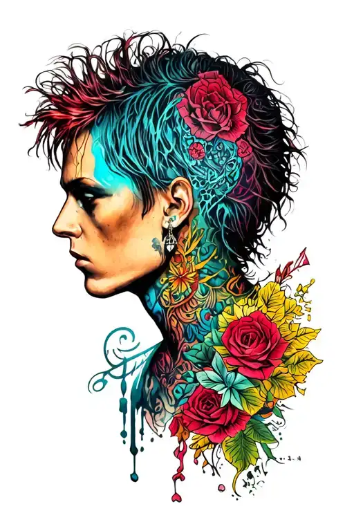 Muse rock band album covers tattoo design idea