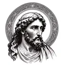 Saint Joseph tattoo design idea