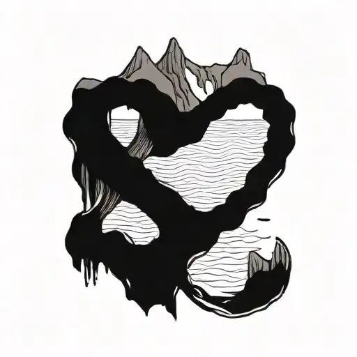 Ikaria Greece tattoo design idea