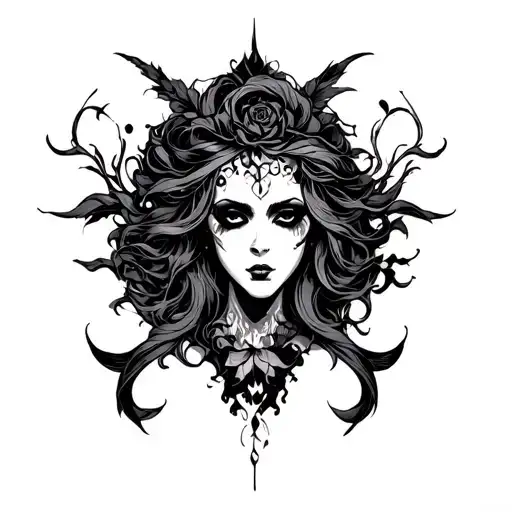 Sin Of Lust tattoo design idea