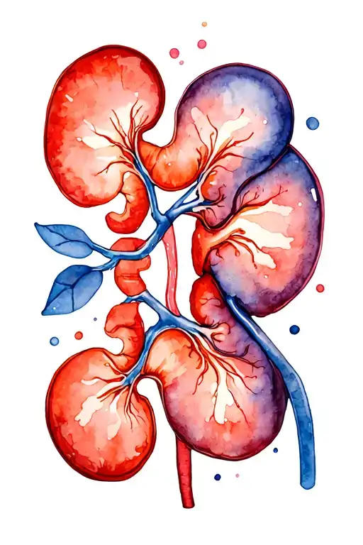 Kidney Transplant tattoo design idea