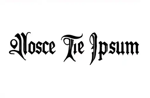 "Nosce Te Ipsum" tattoo design idea