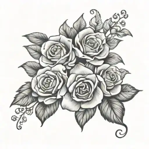memorial tattoo for grandparents  tattoo design idea