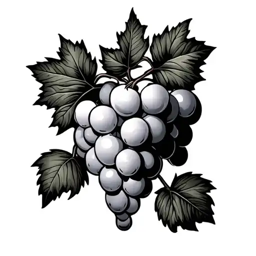 Grapevine tattoo design idea