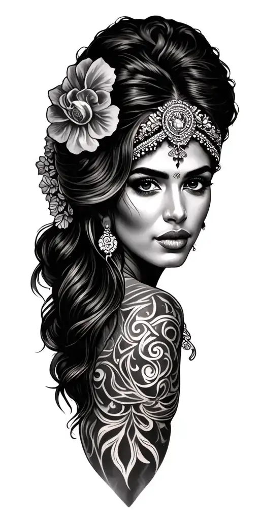 Mexican tattoo design idea