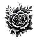 70x7 tattoo design idea