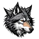 Fenrir Wolf tattoo design idea