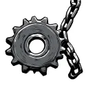 Chain And Sprocket tattoo design idea
