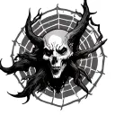 Web of wyrd tattoo design idea