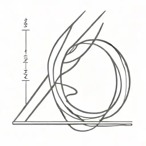 NEVER ENOUGH Overlapping Letters tattoo design idea