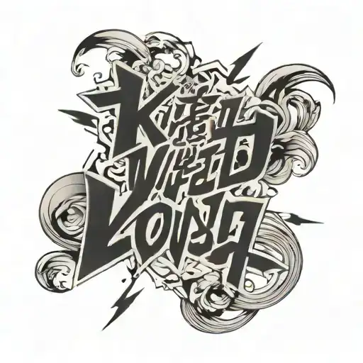 text: owned by Kim Young-wook tattoo design idea