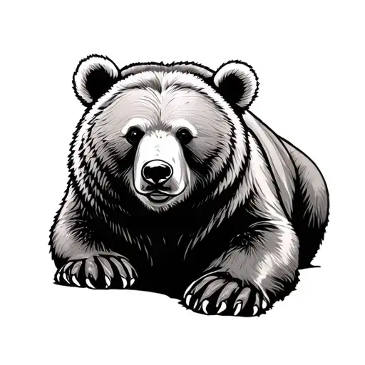 Momma Bear tattoo design idea