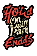 "Hold on pain ends" forearm tattoo tattoo design idea