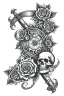 Waiting for the impossible is hard, giving up on it even harder. tattoo design idea