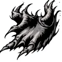 Bear Claw scratch mark tattoo design idea