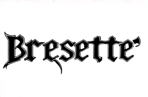 "Bresette" tattoo design idea