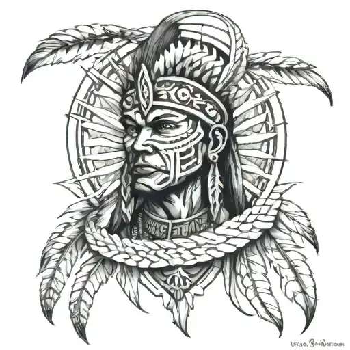 Choctaw tattoo design idea