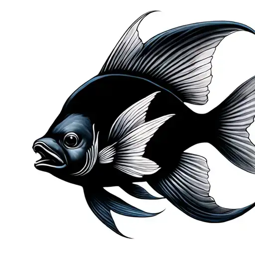 pisces fish matching tattoo tattoo design idea