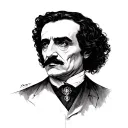 Poe tattoo design idea