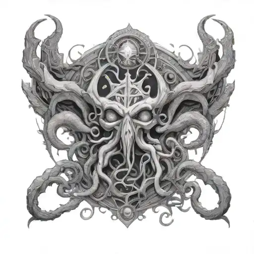 Eldritch Horror tattoo design idea
