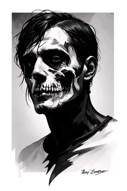 You," he said, "are a terribly real thing in a terribly false world, and that, I believe, is why you are in so much pain tattoo design idea